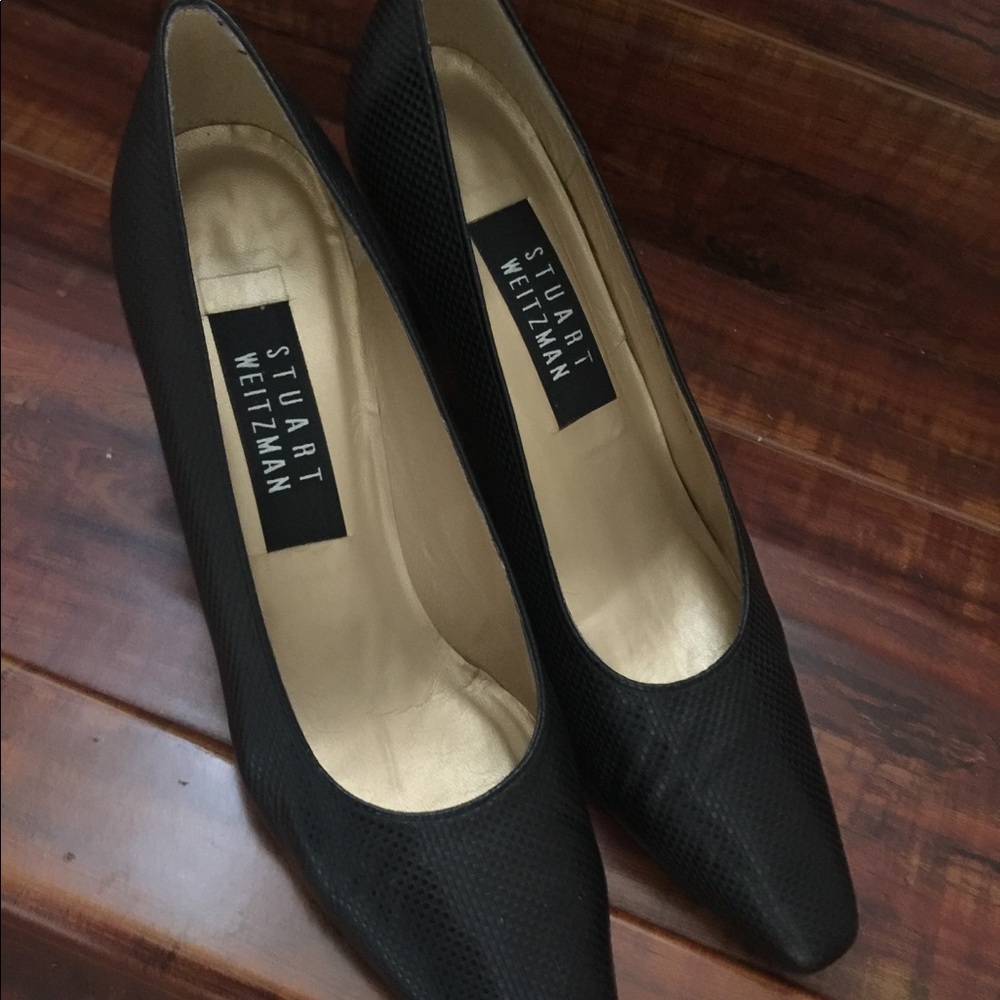 Stuart Weitzman Snakeskin Heels Pumps 6.5